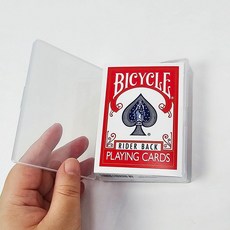 JL매직 투명 카드 보관 케이스 바이시클덱 마술 puu+2950EA