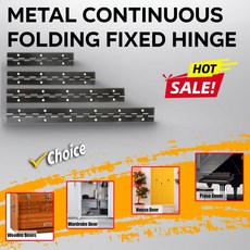 가구 및 캐비닛용 블랙 스테인리스 스틸 304 금속 연속 접이식 고정 힌지 피아노 수리 도구 예비 부품, 1개, 없음, 2) 200x30x1mm