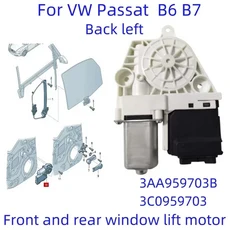 3AA 959794 VW Passat B5 R36 뒷 창 리프트 제어 모터 3C 1K 엘, 01 빠른  Mainland, 02 3AA959703B