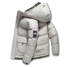 Ostini 남자 역시즌 패딩 점퍼 겨울 후드 숏패딩 남성 경량패딩 보온과 패션을 겸비 대학생패딩 잠바 빅사이즈패딩