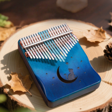 칼림바 17키 21키 어쿠스틱 플레이트, 푸른 색