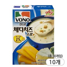 보노 컵스프 체다치즈스프 63g, 10박스