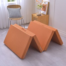 에버모스트 폼 매트리스 접이식 사계절 다기능 매트 수면 학생 사무실 점심 휴식, 오렌지