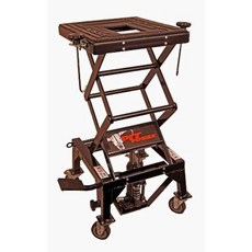 캐스터 휠이 장착된 피트 포즈 PP2551S 모터사이클 ATV 가위 바닥 잭 트 테이블 스탠드 13인치~36인치 높이 - 안정적 안전 편안 2년 보증, 캐스터 휠이 장착된 피트 포세 PP2551S 모터사이클