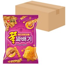 농심 꿀꽈배기, 90g, 1박스