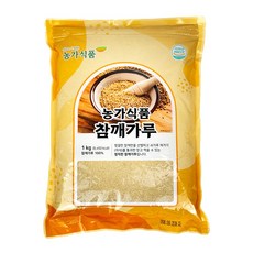 볶음 참깨가루 곱게 빻은 깨소금 참깨가루분말, 1kg, 1개