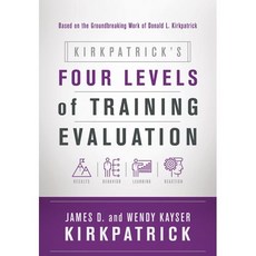 [원서] 페이퍼백 도서 커크패트릭의 훈련 평가 4단계 paperback Book Kirkpatrick's Four Levels of Training Evaluation