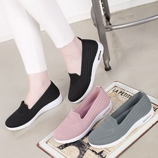 시원한 아쿠아 메쉬 니트 스판 로퍼 슬립온 발이편한 단화