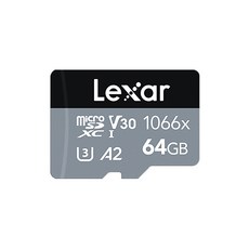 렉사 microSDXC 1066x V30 UHS-I A2 U3, 1개, 64GB