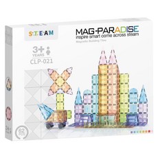 S T E A M 星鑽彩窗 磁力片 7.5cm大尺寸, 1個, 星鑽大磁片62片