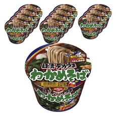 NISSIN 日清 鰹魚高湯海帶芽蕎麥麵 106g, 12入