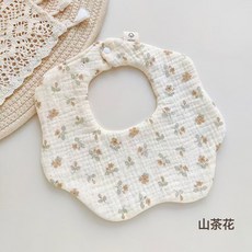 DIU 嬰兒口水巾純棉紗布圍嘴新生防水圍兜柔軟圍脖圍兜寶寶不悶口水巾