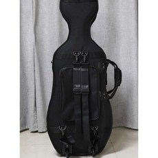 첼로 하드 케이스 방수 보관함 가방 항공 캐리어, 1개