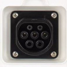 RV 전기차 7핀 충전기 접속박스 완순 대통 완속 충전용 전원 케이스 1_7홀코어, 1m, 1개