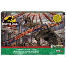 JURASSIC PARK 侏羅紀公園 30週年 倒數月曆 恐龍 驚喜盒, 1個