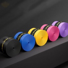 다색상 스포츠 라켓 손잡이 미끄럼 방지 흡수 그립 테이프 낚싯대 배트 교체 감기, 1개, 레드