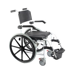 【海夫健康生活館】悅康品家 行動自如 3合1洗澡椅 便盆沐浴椅(24吋後輪), 1個