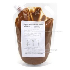 피스타치오스프레드 두바이쫀득쿠키용 초콜릿용 베이킹 퓨레 원재료 스프레딩 업소용, 헤이즐넛 페이스트 1kg 심으세요