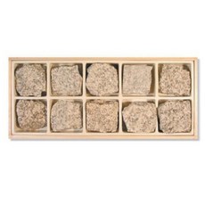 지구과학 중학교 화강암표본 10종 암석이해 교과 홈스쿨 놀이과학