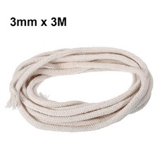 3/5/10m 2mm/3mm/4mm/5mm/6mm/8mm 둥근 심지 면화 양초 짠 심지 등유 심지 버너 촛불 DIY 및 양초 만들기, 04 3mmx3M, 3mmx3M