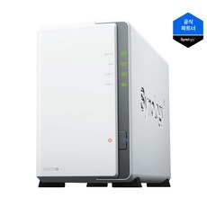 DS223J 16TB 8TB X 2 정품 NAS 스토리지/초기설정+원격지원무료)도시바 NAS HDD장착