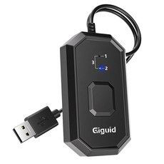 KM Sharer 4개의 장치용 무선 키보드 마우스 스위치 USB KVM 컨트롤 윈도우 PC 태블릿 폰 책상 공간 절약 239546, KM Sharer 4개의 장치용 무선 키보드 마우스 스