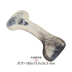 耐咬潔齒尼龍骨頭狗狗玩具, 1個, 大號牛排骨（牛肉味）