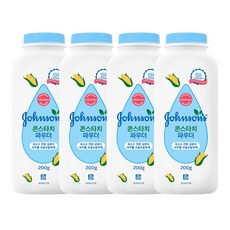 존슨즈베이비 콘스타치 파우더, 200g, 4개