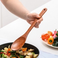 락앤락 옻칠 장미목 볶음스푼, 혼합색상, 1개