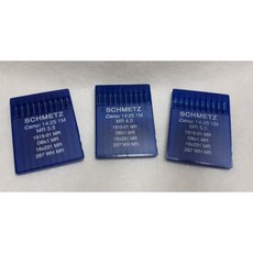[공업용/독일 SCHMETZ] DB MR 본봉바늘 (본봉 누비 길딩 매트 이불등) 땀뜸방지, 1세트