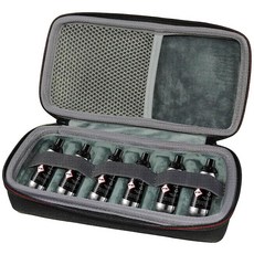 Suw Coravin 퓨어 캡슐과 호환되는 여행용 보관 케이스 - 아르곤 가스 코라빈 타임리스 피벗 바이 더 글라스 와인 세이버 시스템 - 8개 팩(캡슐 미포함 케이스만 해당