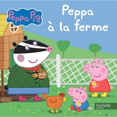 Peppa Pig 兒童繪本 Peppa à la ferme 法文故事書