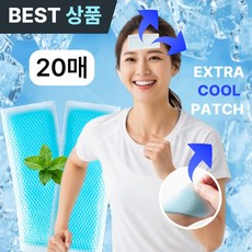 위니썸 부착형 아이스 쿨링 해열패치, 20개