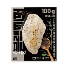 뺀닭 블랙페퍼 닭가슴살, 10개, 100g