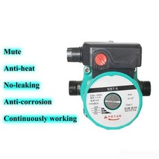 220V 100W 따뜻한 매우 조용한 부스터 펌프 중앙 난방 보일러 온수 순환 에어컨 가정용, 06 Pipe diameter 20mm