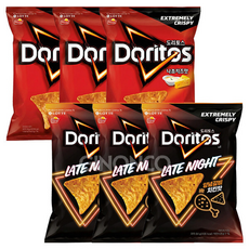 롯데 도리토스 (나쵸치즈맛+양념갈비치킨맛 각 ), 84g, 3개