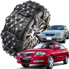 SM3 뉴제너레이션 SM3 스노우 체인 타이어 체인 우레탄 체인 케이블 타이 체인 스파이더 체인 스프레이 체인 자동차 체인, 8개