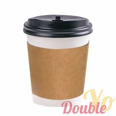 더블요 무지 컵홀더 1000개 테이크아웃컵홀더 14온스컵홀더 업소용컵홀더