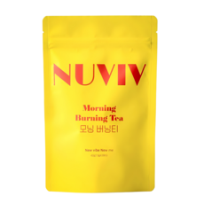 뉴비브 모닝버닝티 붓기차 찬물에 잘 우러나는 녹차호박팥차, 1개, 28개입, 1.5g