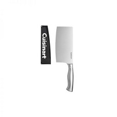 Cuisinart 블레이드 가드가 있는 17.8cm(7인치) 스테인리스 스틸 클리버, 1개
