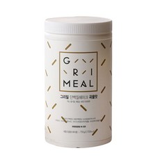 한국네츄럴팜 그리밀 단백질 쉐이크 곡물맛 750g, 1개, 1정