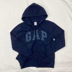 GAP 刺繡Logo 連帽拉鍊外套