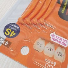 덴탈 치간칫솔 L형 4P 4S 0.6mm, 상세페이지 참조, 1, 상세페이지 참조