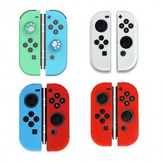 ACDC 닌텐도 스위치 OLED 조이콘 실리콘커버 조이콘실리콘케이스, 화이트, 1개, 화이트