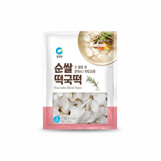 청정원 순쌀떡국떡, 4개, 1kg