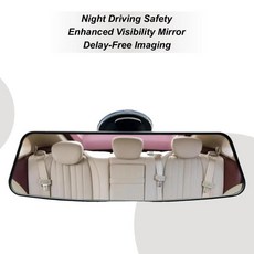 백미러 교체 눈부심 방지 자동차 인테리어 트럭 차량용 광각, 1개, 2. A