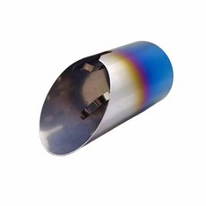 자동차 차량 테일 목구멍 배기 시스템 머플러 파이프 장식, 1. Blue, 기본