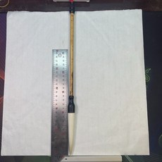 西泠印社 善璉湖筆老羊毫長鋒毛筆 出鋒100毫米 口徑15.8毫米, 1個, 參考詳情頁