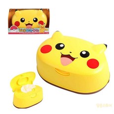 피카츄 물티슈 케이스 거실인테리어소품 예쁜인테리어소품 각티슈커버 각티슈케이스 티슈케이스 거실소품 인테리어티슈케이스 화장지케이스 티슈커버, 블루, 1개