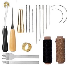 皮革工具 手工皮具手縫套裝, 縫線套裝, 1個